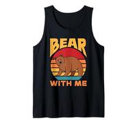 Bear with Me Punition Animaux Amoureux Ours Débardeur