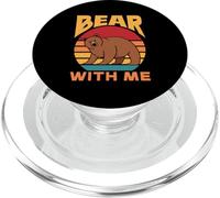 Bear with Me Punition Animaux Amoureux Ours PopSockets PopGrip pour MagSafe