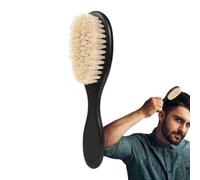 Beard Brush For Men - licking Hair Beard Brush with Soft Bristles