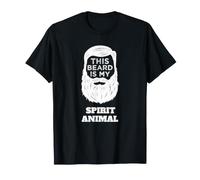 Beard Club for Men Dads This Beard is My Spirit Animal Dad T-Shirt