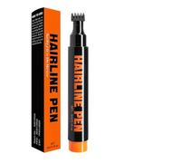 Beard Filler Pen - Double Tip Hairline Dye Pencil, Natural Looking Beard Enhancement Tool for Filling Gaps and Defining Edges Waterproof Long Lasting Formula for Men Women Mustache Eyebrow