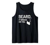 Beard It Grows on You Humour de toilettage pour Homme Débardeur