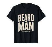 Beard Man Let's Lower The Bar Humour drôle T-Shirt
