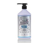 Beardburys Vital Shampoo | Shampooing Antipelliculaire Professionnel Sans Parabènes. Shampooing Anti Desquamation et Démangeaisons pour Cheveux Gras. Formule avec Menthe et Aloe Vera. 1 Litre