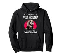 Bearded Collie Best Dog Mom Dogs Lovers Funny Mothers Day Sweat à Capuche