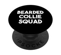 Bearded Collie Squad - Amoureux des chiens PopSockets PopGrip Interchangeable