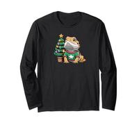 Bearded Dragon Bearded Dragon Christmas Tree Manche Longue
