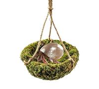 Bearded Dragon, Climbing Lounger Bed, 5.91x5.91x3.15 inches Lizard Hammock with Mesh Design, Reptile Habitat Accessory, Climbing Hammock with Natural Style, Reptile Bed for Basking Use