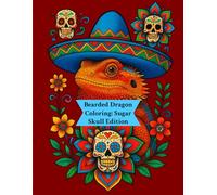 Bearded Dragon Coloring: Sugar Skull Edition