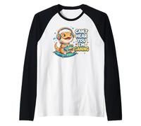 Bearded Dragon Gaming Reptiles Can't Hear You I'm Gaming Manche Raglan