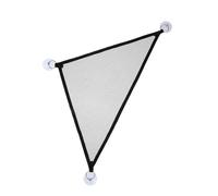 Bearded Dragon Hammock - Climbing Rest Bed for Reptile Habitat | Natural Seagrass Mesh with Suction Cup Mounts, Corner Lounger for Lizard Tank Decoration and Basking Comfort