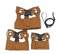 Bearded Dragon Harness, Leash Set Escape, 4.72x4.72in Proof Lizard Traction Strap, Comfortable Reptile Amphibian Harness for Crested Geckos, Lizards, Safe Outdoor Exploration