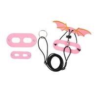 Bearded Dragon Leash | Adjustable 3 Size Leather Wing Lizard Harness Leash