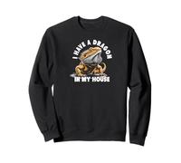Bearded Dragon Living in My House Design Sweatshirt
