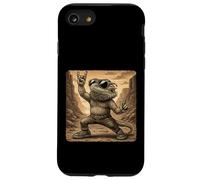 Bearded Dragon Lizard Lunettes de soleil Rock Musique Drôle Rétro Cool Coque pour iPhone SE (2020) / 7 / 8