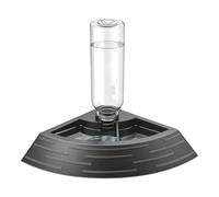 Bearded Dragon Water Dish Fountain - 2-in-1 Double Compartment Feeder