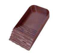 Bearded Dragon Water Dish, Square Reptile Pool Tub with Ramp, Tortoise Water Dish, Amphibian Feeding Bowl for Turtles, Lizards, and Other Reptiles, Ideal to Hydration, Bathing
