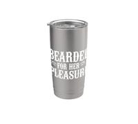 Bearded For Her Pleasure Gobelet isotherme en acier inoxydable double paroi