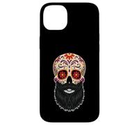 Bearded Souls Day of Dead Love Dia De Los Muertos Halloween Coque pour iPhone 14 Plus