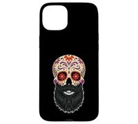 Bearded Souls Day of Dead Love Dia De Los Muertos Halloween Coque pour iPhone 15 Plus