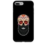 Bearded Souls Day of Dead Love Dia De Los Muertos Halloween Coque pour iPhone 7 Plus/8 Plus