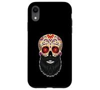 Bearded Souls Day of Dead Love Dia De Los Muertos Halloween Coque pour iPhone XR