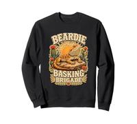 Beardie BASKING Brigade Agame Barbu Soleil Sweatshirt