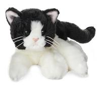 Bearington Collection Chat Tuxedo Noir et Blanc avec Peluche Domino 15 Pouces
