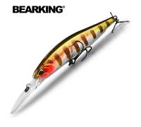 Bearking Leurre M?N? Rigide De Qualit? Sup?Rieure,App?T Artificiel Avec Syst?Me De Poids Super Magn?Tique Id?Al Pour La P?Che Au Lancer Longue Distance,Mod?Le De 10cm Et 16g Avec Wobbler,2 - Type G
