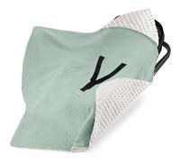bearmoss Couverture Enveloppante Bébé 90 x 90cm Chanceliere Enveloppante Bébé Poussette ou Siege Auto Cosy Lavable nid d Ange pour Naissance Enfant(Vert)