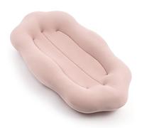 bearmoss Reducteur de lit Bébé,Couffin Cocon Nid Bébé 80x50cm Doux Chaleur Naissance Couffin Nid d'ange Convient pour Lit Bebe Berceau Chambre et Voyage (Rose Foncé)