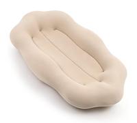 bearmoss Reducteur de lit Bébé,Couffin Cocon Nid Bébé 80x50cm Doux Chaleur Naissance Couffin Nid d'ange Convient pour Lit Bebe Berceau Chambre et Voyage(Abricot)