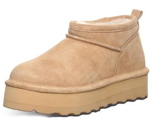 BEARPAW Bottes rétro super courtes pour femme