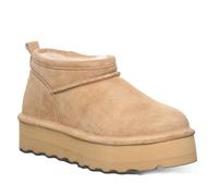 BEARPAW Bottes rétro super courtes pour femme | Bottines pour femme | Bottes d'hiver confortables | Plusieurs couleurs et tailles, Iced Coffee, 40 EU