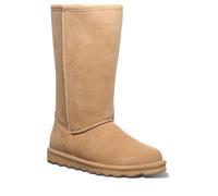 BEARPAW Elle Toddler | Bottes à enfiler pour enfants avec fermeture éclair pour un port facile | Bottes d'hiver confortables pour enfants | Multicolore et tailles, Iced Coffee, 7