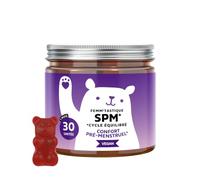 Bears with Benefits - Gummies Confort Pré-Menstruel - 30 unités | Femm'tastique SPM Cycle équilibré - Extraits de Gattilier, Mélisse, Dong Quai et Vitamine B6 - Cure de 1 mois - Vegan