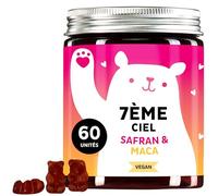 Bears with Benefits Gummies Maca 300 MG - Énergie et Vitalité - Avec Tribulus Terrestris, Zinc et Safran - Endurance Physique et Performance - Végan - Sans Gluten ni Lactose - 60 pcs