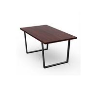 Bearsdon table à manger avec pieds en métal 160 x 90 cm