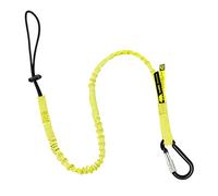 BearTOOLS Lanyard outil avec sangle boucle - Corde élastique clip - Mousqueton à vis robuste - Sécurité antichute - Boucle réglable - Résistant - Construction - 0921YS (1 pièce)