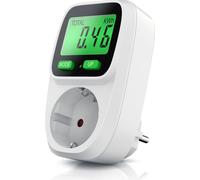 Bearware - Compteur d'énergie Compteur d'électricité - Mesure de la consommation en veille à partir de 0,2W - Surveillance efficace des coûts - 3680W - Protection renforcée contre les contacts acciden