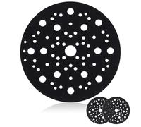 BEASAFY 2 Pièce Ø 150 mm Support de Protection, 70 Trous Protecteur de Patin de Ponçage, Auto-Agrippant Patins de Protection pour MIRKA Ponceuse Excentrique