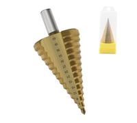 BEASAFY Foret etage HSS en metal - 14 niveaux, 4-42 mm, acier inoxydable, perfore pour bois, plastique, metal