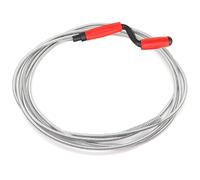 BEASAFY Furet Deboucheur, Ø 5mm x 4m Deboucheur Canalisation, Furet Plomberie avec Manivelle, Deboucheur WC Evier, Spirale de Nettoyage de Tuyaux pour Tuyaux Douche Baignoire Evier