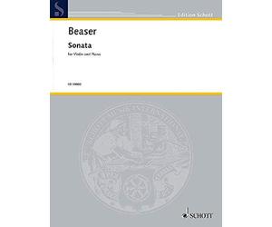 [(Beaser Sonata for Violin and Piano)] [Author: Robert Beaser] published on (December, 2008)