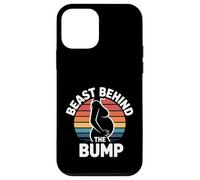 Beast Behind The Bump Papa père Mari bébé |- Coque pour iPhone 12 Mini