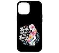 Beast Behind The Bump Papa père Mari bébé - Coque pour iPhone 12 Pro Max