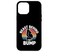 Beast Behind The Bump Papa père Mari bébé |- Coque pour iPhone 12 Pro Max
