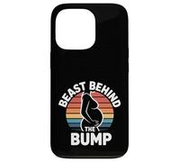 Beast Behind The Bump Papa père Mari bébé |- Coque pour iPhone 13 Pro