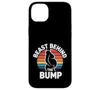 Beast Behind The Bump Papa père Mari bébé |- Coque pour iPhone 14 Plus