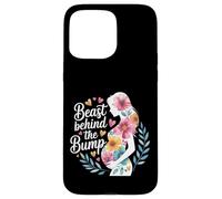 Beast Behind The Bump Papa père Mari bébé - Coque pour iPhone 15 Pro Max